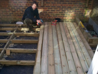 Decking fitted in Epsom