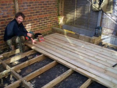 Decking fitted in Epsom